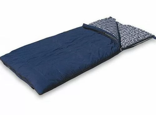 Реальное фото Мешок спальный 75(200 синтепон) синий от магазина СпортСЕ