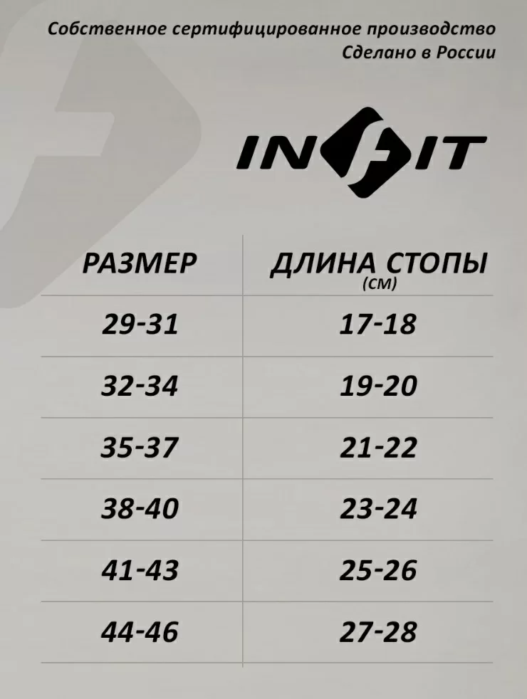 Реальное фото Гетры In Fit 3H темно-синий от магазина СпортСЕ