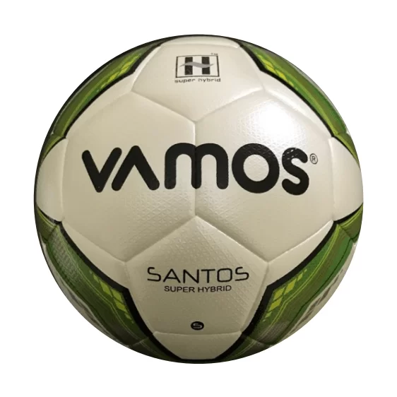 Реальное фото Мяч футбольный Vamos Santos №5 BV 1071-WKR от магазина СпортСЕ