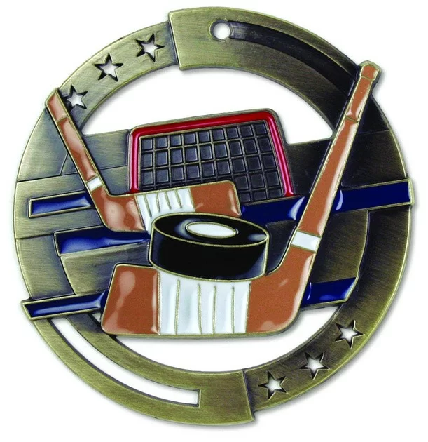 Реальное фото Медаль GA M3SH1 d-70 мм хоккей от магазина СпортСЕ