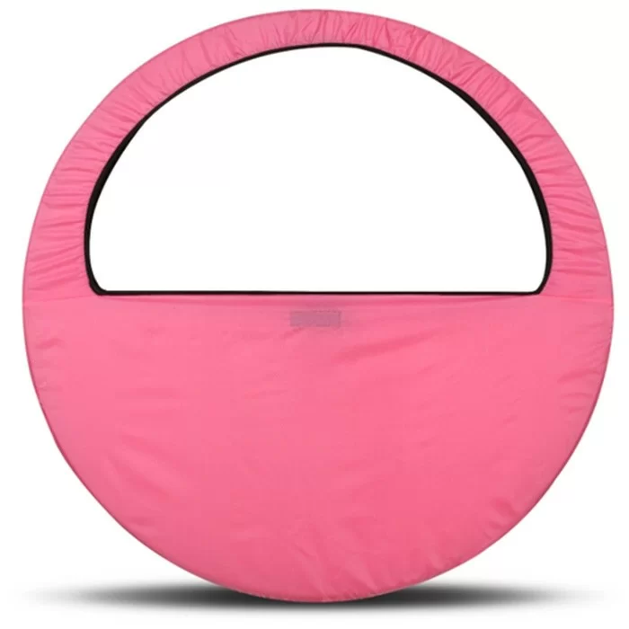 Реальное фото Чехол-сумка для обруча 60-90 см Indigo розовый SM-083 от магазина СпортСЕ