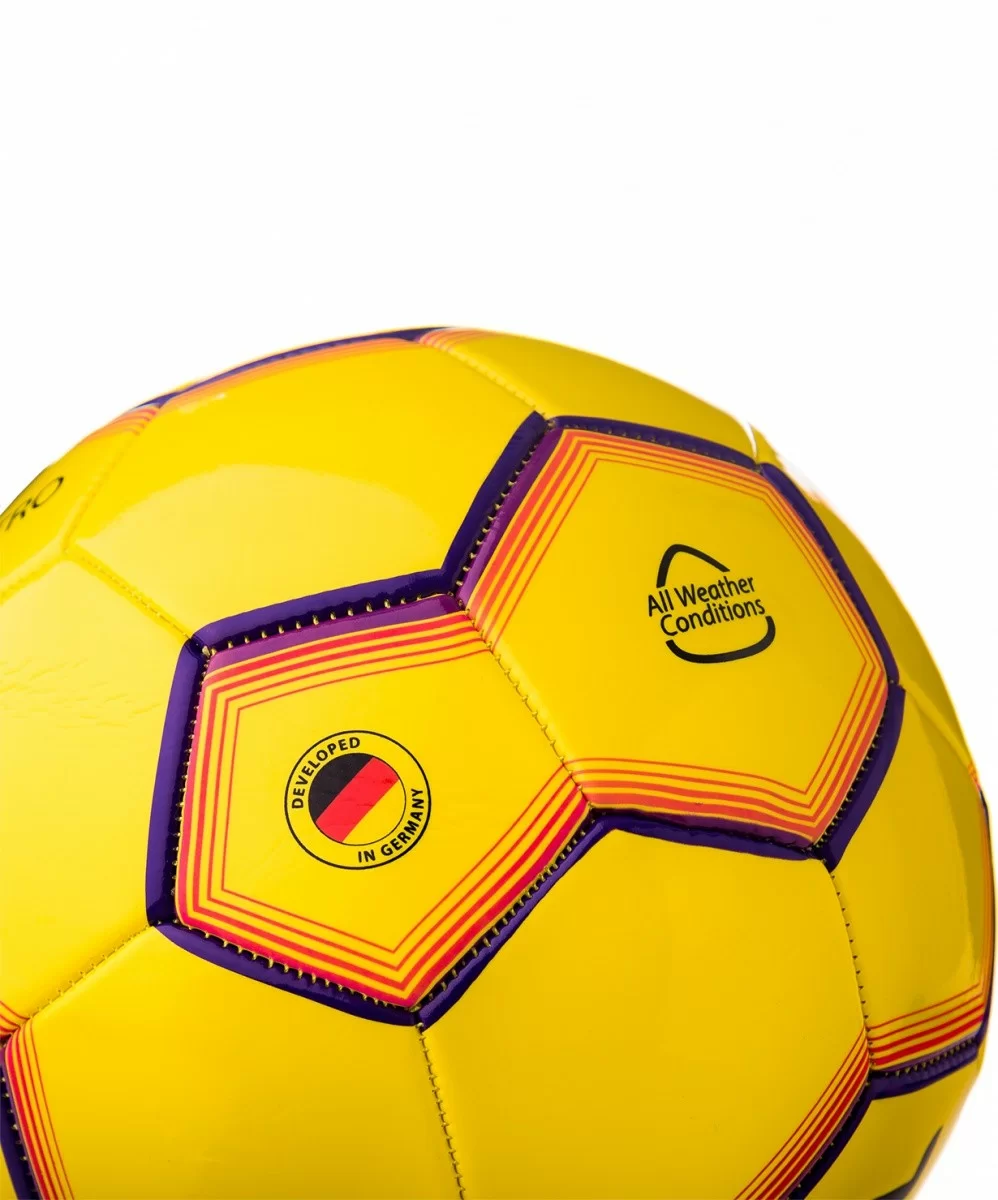 Реальное фото Мяч футбольный Jögel JS-100 Intro №5 желтый  11391 от магазина СпортСЕ