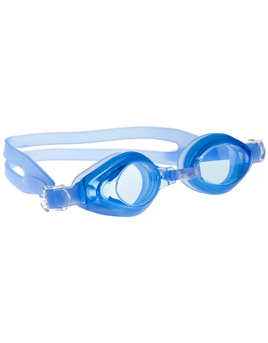 Реальное фото Очки для плавания Mad Wave Junior Aqua blue M0415 03 0 03W от магазина СпортСЕ