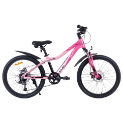Велосипед TechTeam Elis 22"(2024) розовый
