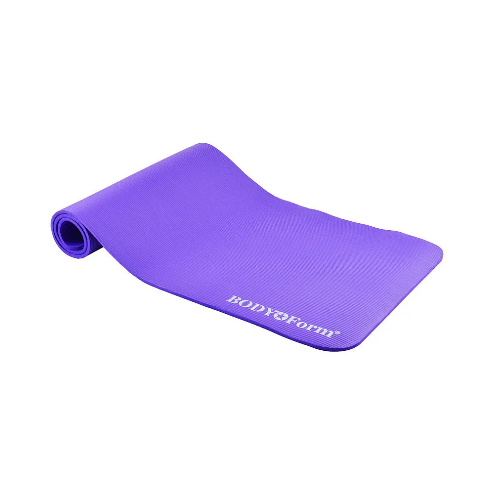 Реальное фото Коврик гимнастический BF-YM04 183*61*1,5 см фиолетовый от магазина СпортСЕ