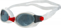 Очки для плавания Atemi B504 силикон бело-красные