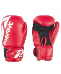 Перчатки боксерские Insane Mars IN22-BG100 ПУ красный