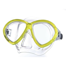 Маска для плавания Salvas Change Mask Silflex р. Senior желтый CA195C2TGSTH