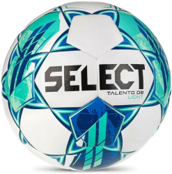 Мяч футбольный Select Talento  DB Light V23 р.5, 32п, ПУ, гибрид.сш, бело-зеленый 0775860004