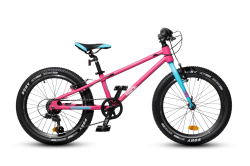 Велосипед детский HORST Six 2022 Розово-бирюзовый