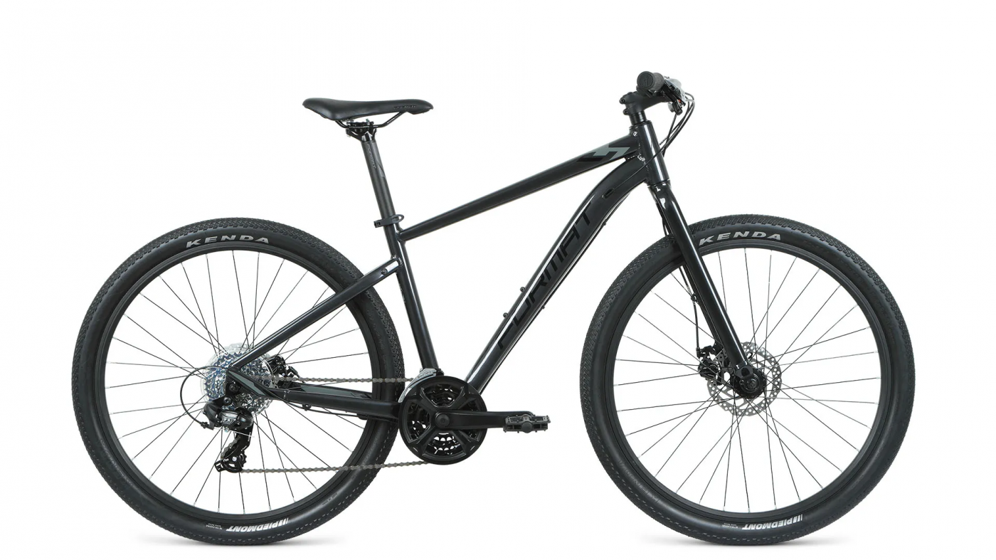 Реальное фото Велосипед Format 1432 27,5" (2020-2021) темно-серый от магазина СпортСЕ