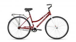 Велосипед Altair City low 28 (2022) темно-красный/белый RBK22AL28022
