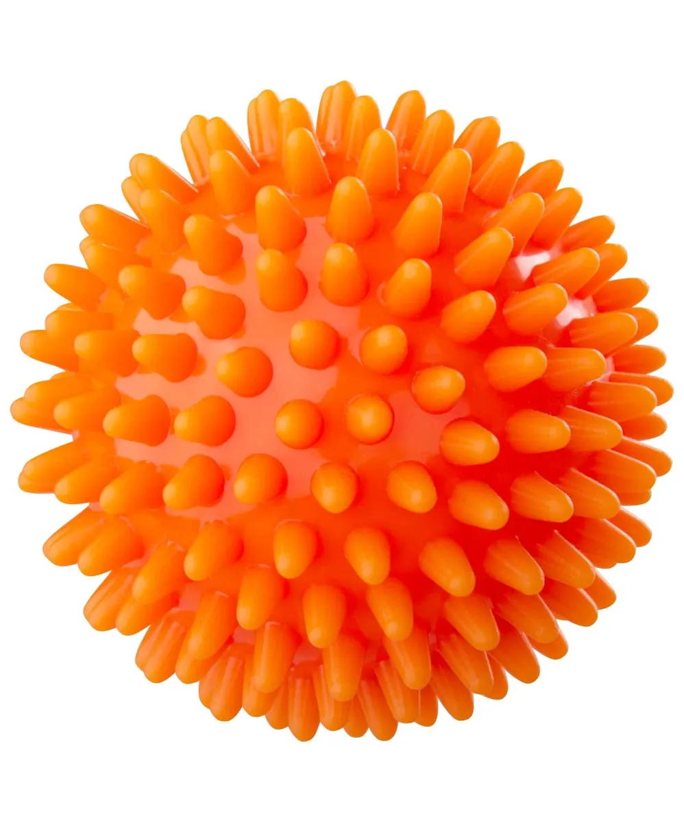 Реальное фото Мяч массажный 6 см BaseFit GB-601 оранжевый УТ-00019758 от магазина СпортСЕ
