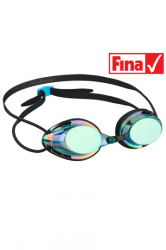 Очки для плавания Mad Wave Streamline Rainbow стартовые Blue M0457 03 0 04W