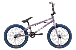 Велосипед Stark Madness BMX 2 (2024) фиолетово-серый/перламутр/темно-синий