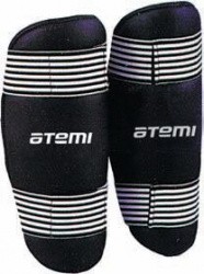 Защита голени Atemi иск. кожа черная PSG-476