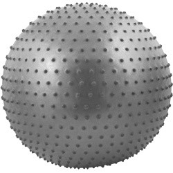 Мяч массажный 65 см FBM-65-7 Anti-Burst серый 10018779