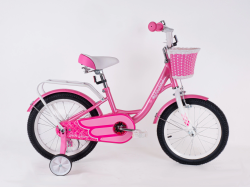 Велосипед TechTeam Firebird 20" (2023) бело-розовый (сталь)