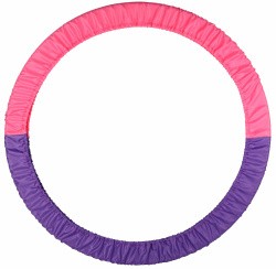 Чехол для обруча 60-90 см Indigo фиолетово-розовый SM-084