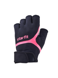 Перчатки StarFit  WG-103 черный/малиновый УТ-00020811