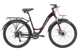 Велосипед TechTeam Scorpio 27.5 вишневый
