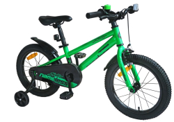 Велосипед 16" Nameless SPORT, зеленый/черный (Новинка 2023)