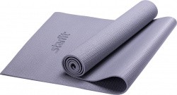 Коврик для йоги StarFit FM-101 PVC 173x61x1,0 см серый УТ-00007232
