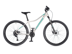 Велосипед женский AUTHOR Pegas ASL 2023 Бело-бирюзовый-серебристый
