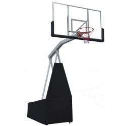 Баскетбольная мобильная стойка DFC STAND72G 180x105CM стекло (семь коробов)