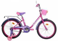 Велосипед Black Aqua Princess 20" 1s розово-сиреневый KG2002