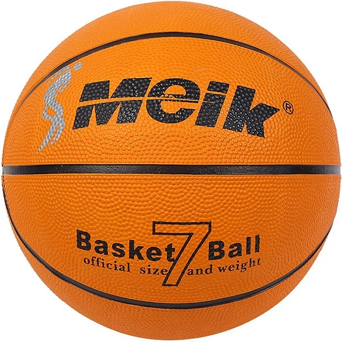 Реальное фото Мяч баскетбольный B31325 Meik-MK2308 №7 оранжевый 10017531 от магазина СпортСЕ