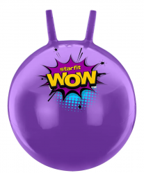 Мяч-попрыгун 55 см StarFit GB-411 650 гр с рожками антивзрыв фиолетовый УТ-00020242