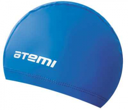 Шапочка для плавания Atemi ткань с ПУ покрытием PU 51 гол