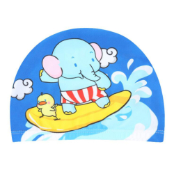 Шапочка для плавания E38889-10 детская текстиль Слоненок 10020781
