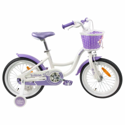 Велосипед TechTeam Merlin 20" white/purple (алюмин)