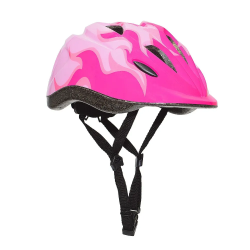 Шлем Flame с регулировкой размера (50-57) розовый