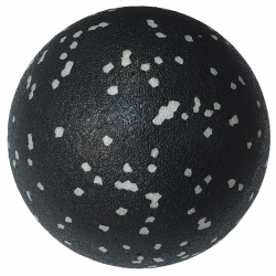 Мячик массажный одинарный MFS-107 12см белый (E33010) 10020068