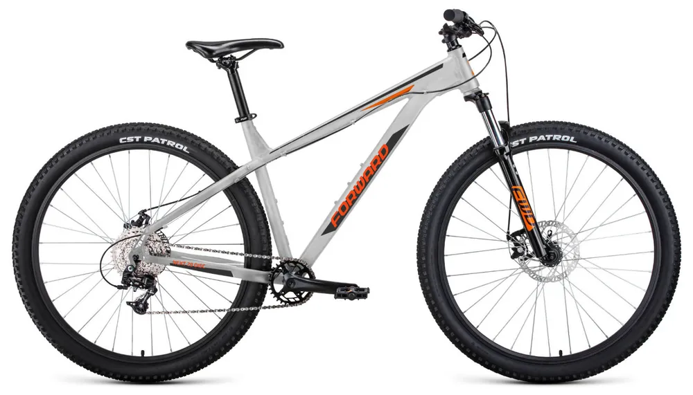 Реальное фото Велосипед Forward Next 29 X (2020-2021) хром/оранжевый от магазина СпортСЕ