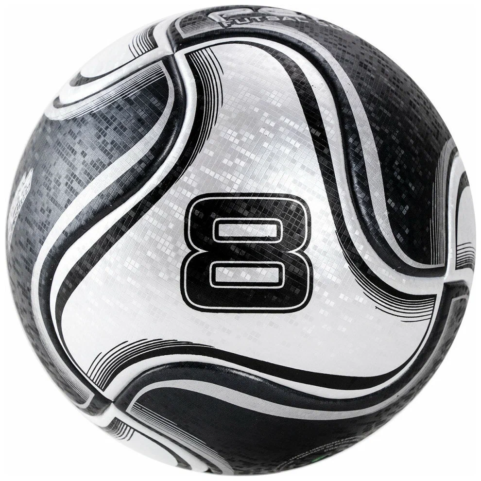 Реальное фото Мяч футзальный Penalty Bola Futsal 8 X 5212861110-U №4 PU черно-бел от магазина СпортСЕ