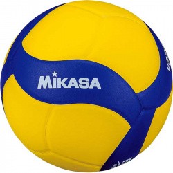 Мяч волейбольный Mikasa V330W синт.кожа (ПУ) клееный желто-синий