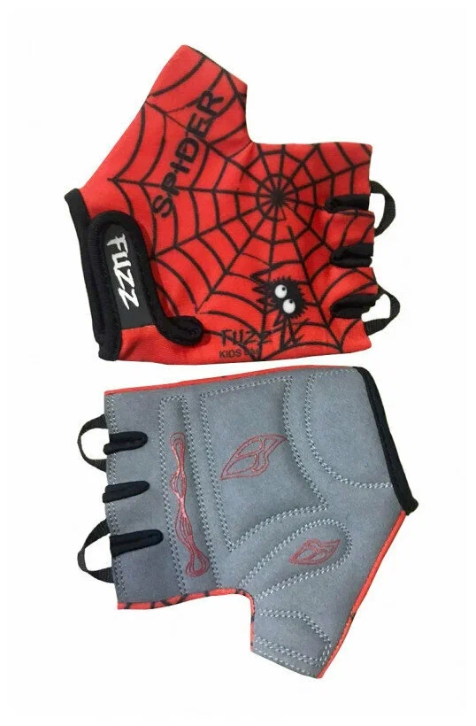 Реальное фото Перчатки Spider детские лайкра красно-черные р.4/S (для 2-4лет) 08-202021 от магазина СпортСЕ