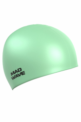 Шапочка для плавания Mad Wave Pastel green M0535 04 0 10W