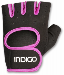 Перчатки Indigo неопрен черно-фиолетовый IN200