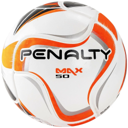Мяч футзальный Penalty Bola Futsal Max 50 Termotec X 5415951170-U р.JR7 PU бел-кр-чер
