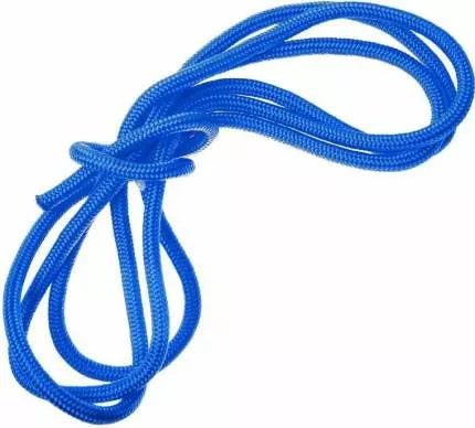 Реальное фото Скакалка гимнастическая 3 м синий AB251 от магазина СпортСЕ