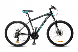 Велосипед HORST Genesis 2022 Чёрно-бирюзово-серый