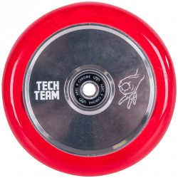 Колесо для самоката TechTeam X-Treme 110*24мм TH transparent pink