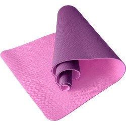 Коврик для йоги E33584 ТПЕ 183х61х0,6 см (B32853) фиолетовый 10017397
