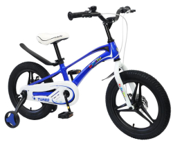 Велосипед 18" BIBITU TURBO, синий/белый (Новинка 2023)