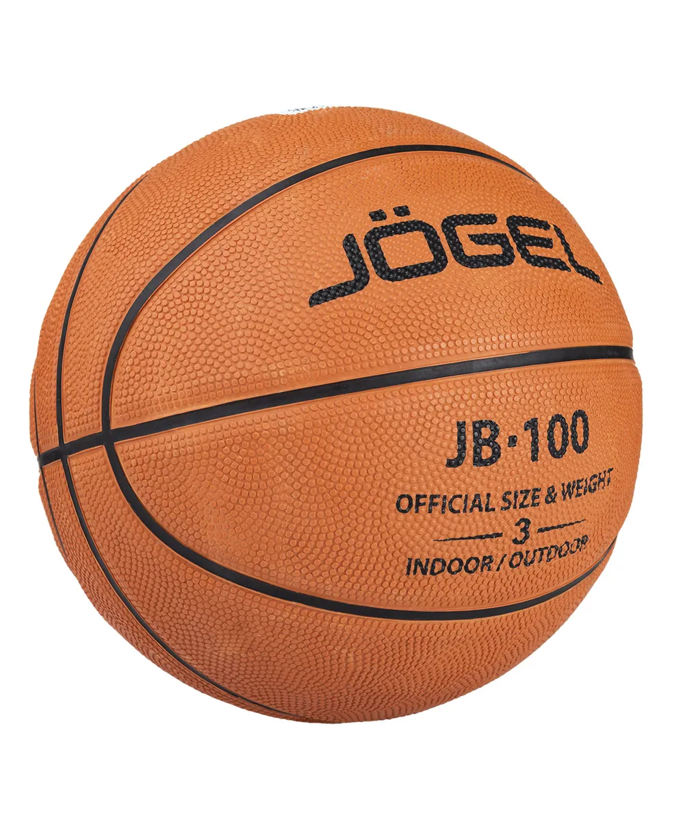 Реальное фото Мяч баскетбольный Jögel JB-100 (100/3-19) №3 УТ-00015889 от магазина СпортСЕ